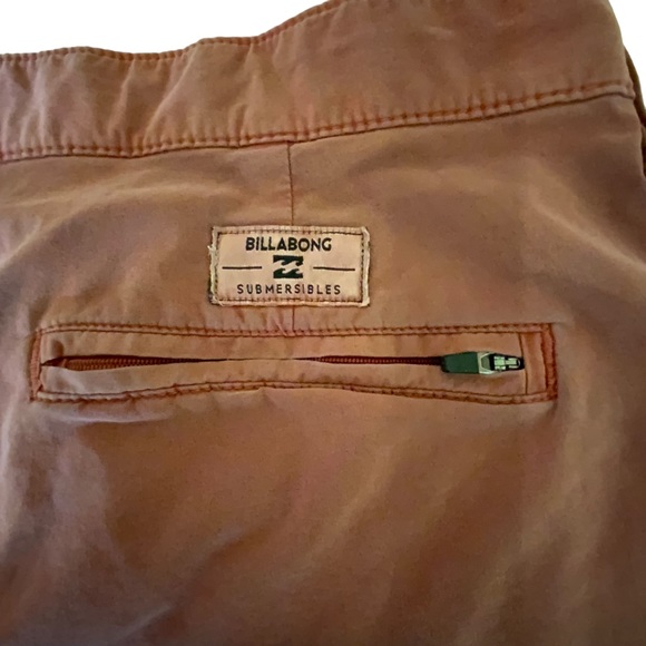 Billabong Shorts Submersibles New Order Men’s Salmon Color Size 38 - Picture 3 of 11